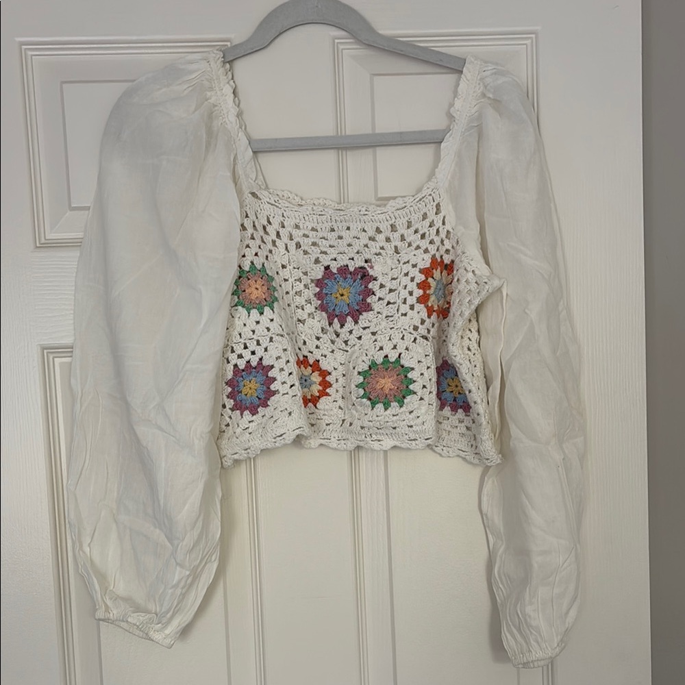 Aerie Women's Crochet Top